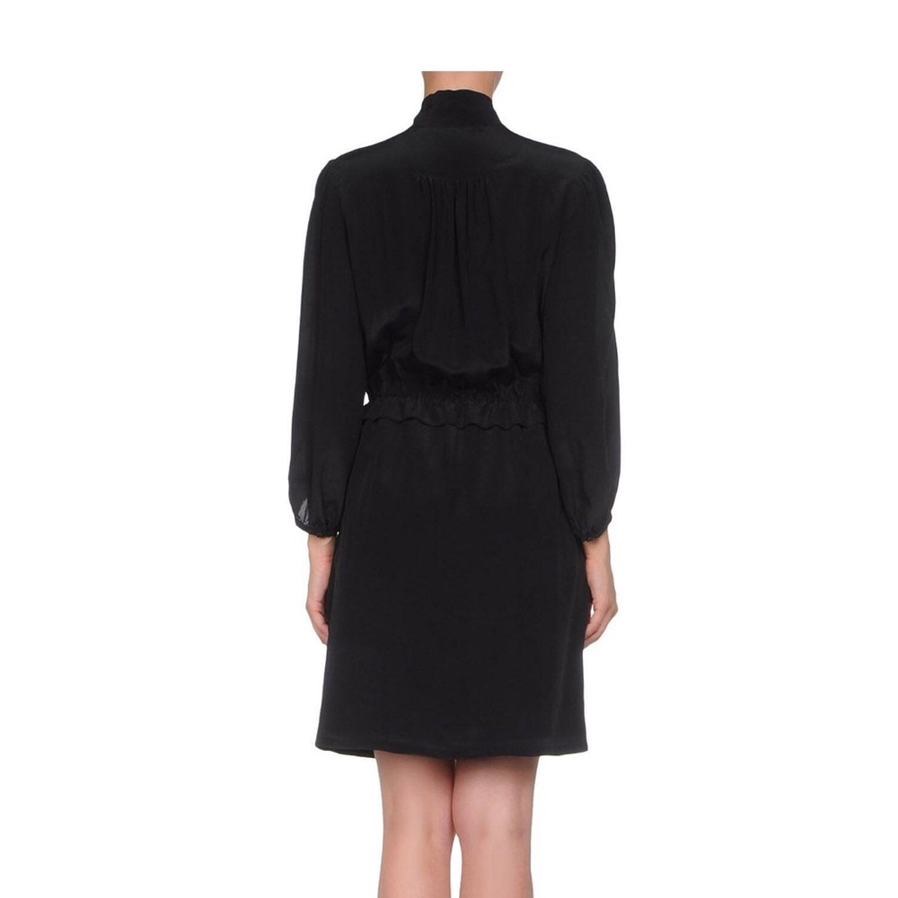 NWT French Connection 100% silk dress - black, xs, 2